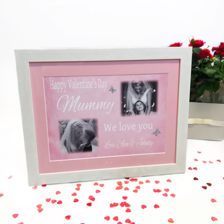 Happy Valentine's Mummy - frame, block or plaque