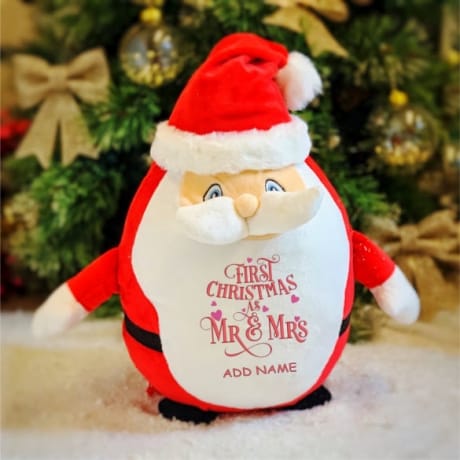 1st Christmas as Mr & Mrs Personalised Santa 