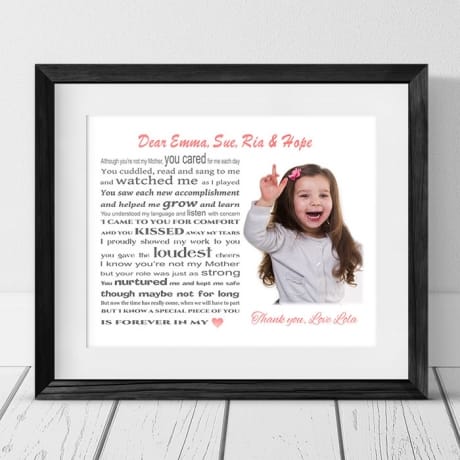 Childminder Personalised Thank You Gift