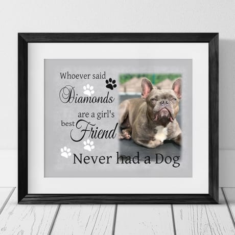 Personalised pet gift Frame or Plaque