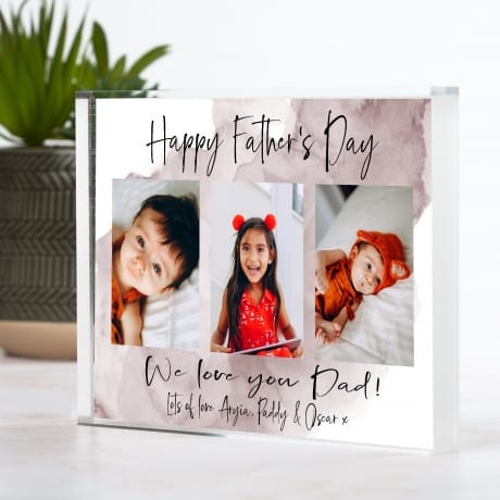 Father's Day - Photo Block Collage   