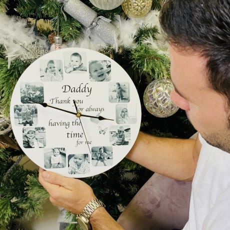 Personalised clock - Having the time for us