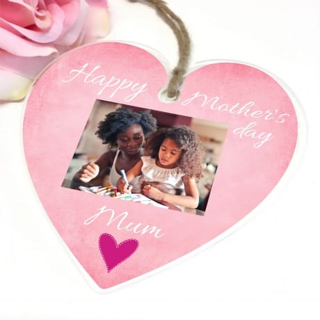 Personalised Mother's Day Hanging Heart - Mum
