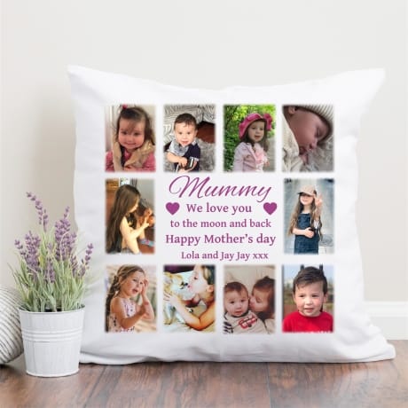 Mother's day Cushion - I Love You To The Moon
