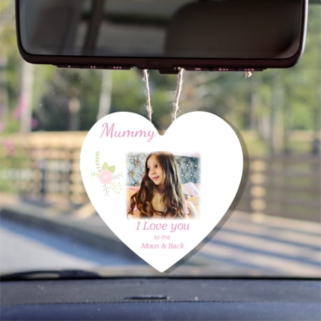 Car hanging heart - Love you 