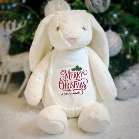 Personalised Christmas Rabbit