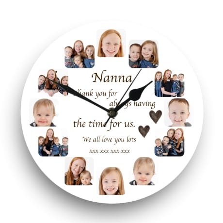 Personalised clock - thank you 