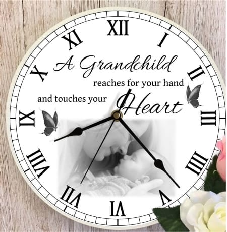 BOGOF clock : A grandchild touches your heart