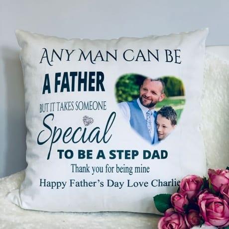 Personalised Cushion - Any Man Can Be A Father But 