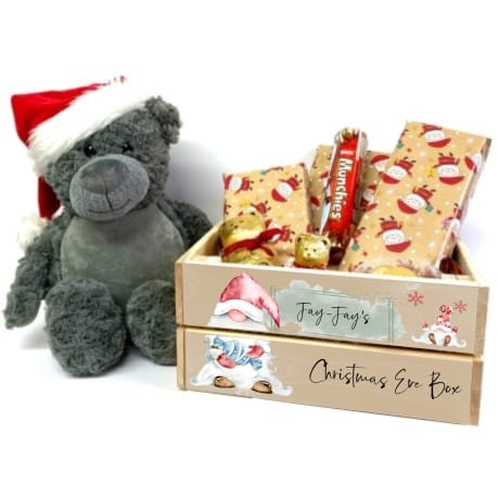 Personalised Gnome Christmas Eve Crate  