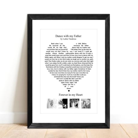 Personalised Keepsake - Dance with my Father