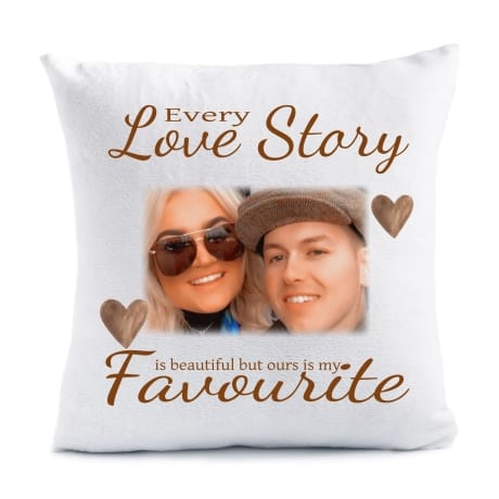 Personalised cushion - Every love story