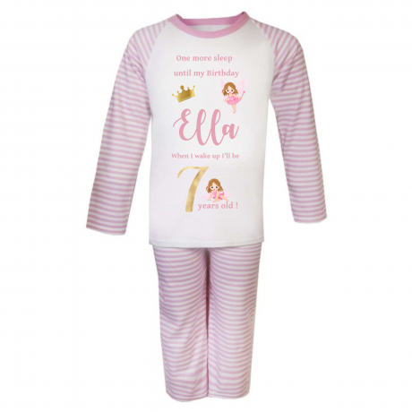 Children's personalised pyjamas- Fairy