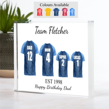 Football Shirt - 4 Team Family