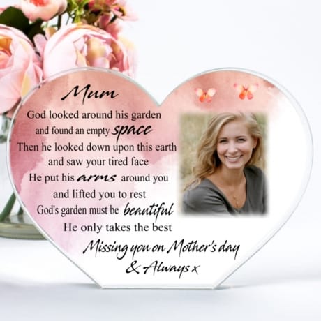Missing you on Mother's Day - God's Garden Heart Block