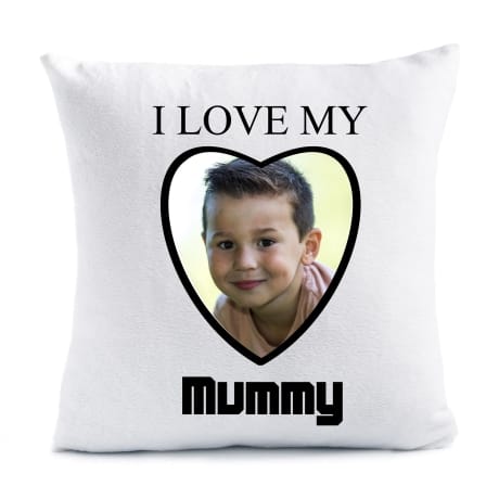 I love my "ADD ANY TEXT" Mummy Cushion 