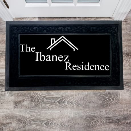 Personalised Family Residence Doormat
