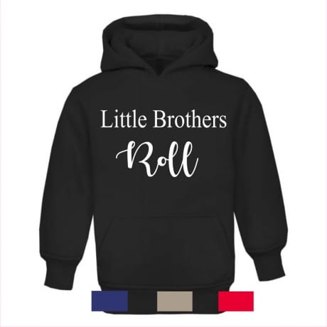 Little brother's roll hoodie