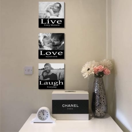 Luxury Photo Panel : Live every moment
