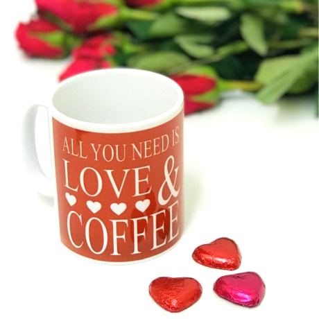 Personalised mug - All you need is love & ...