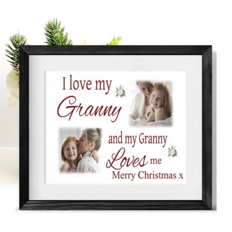 Love : Christmas Frame Nan