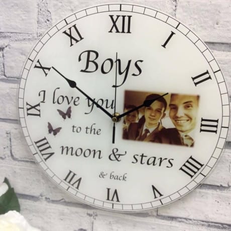 Personalised clock - Love you to...