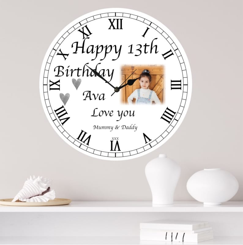 Happy Birthday Clock
