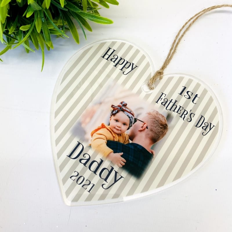 1st Father's day Heart