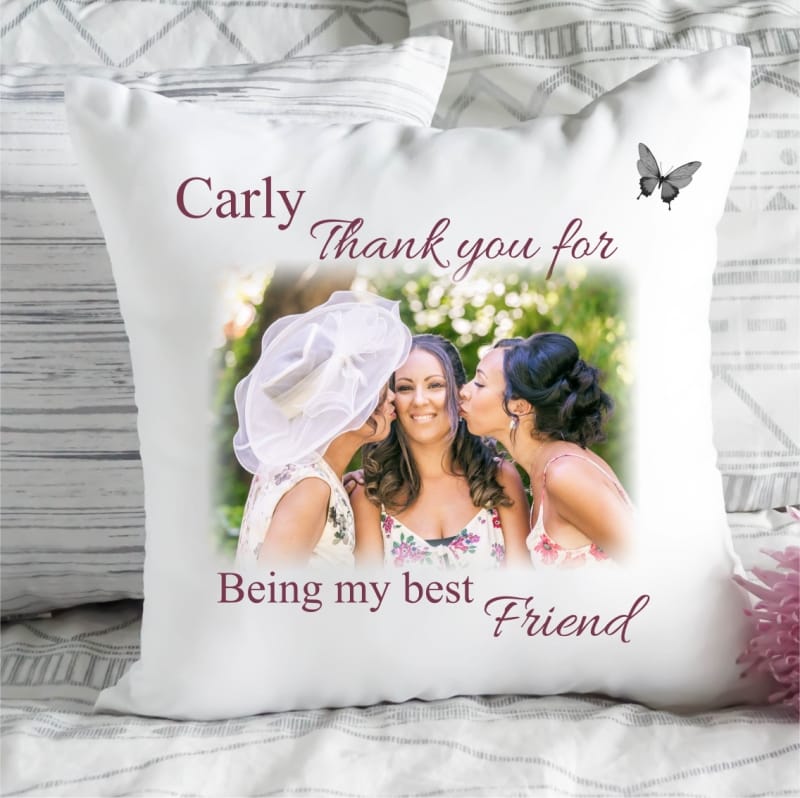 Create your own one photo cushion