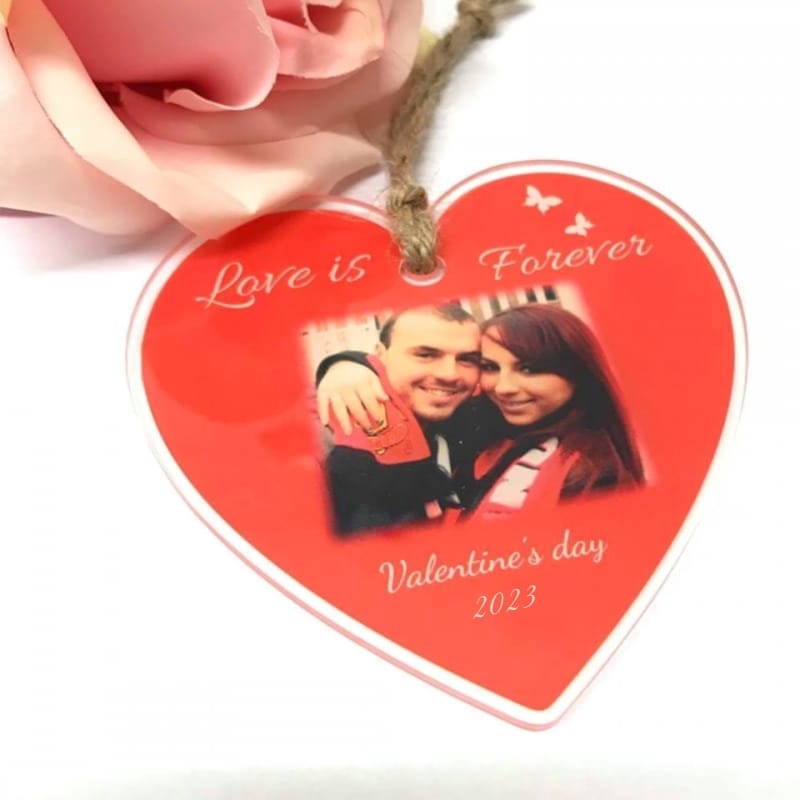 Acrylic heart Valentine's 2023