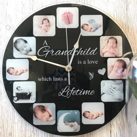 BOGOF Personalised clock - A love which