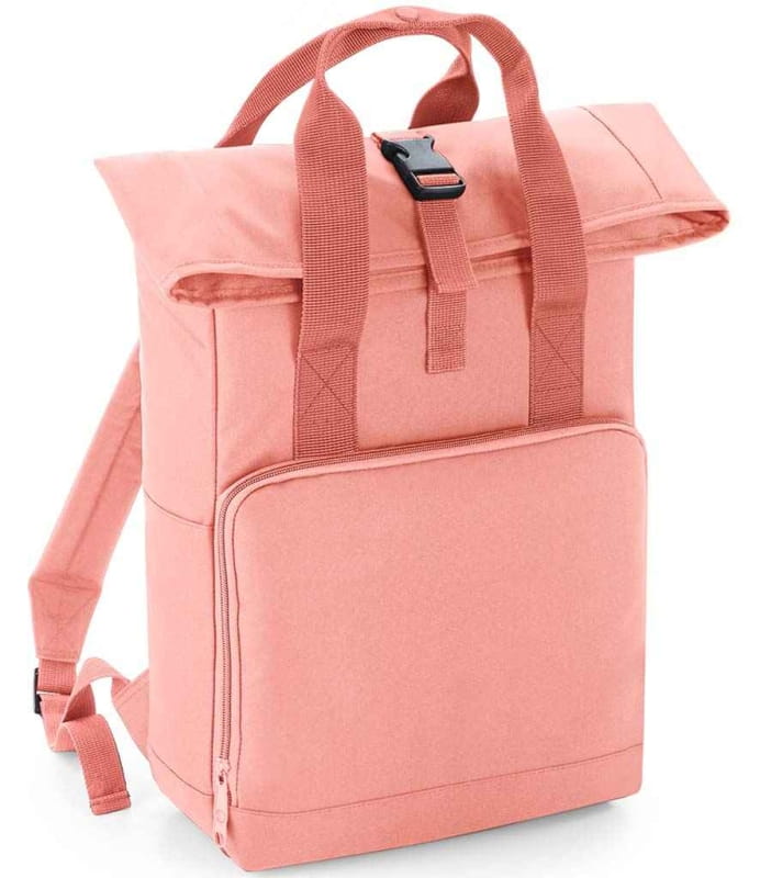 BagBase Recycled Twin Handle Roll-Top Backpack