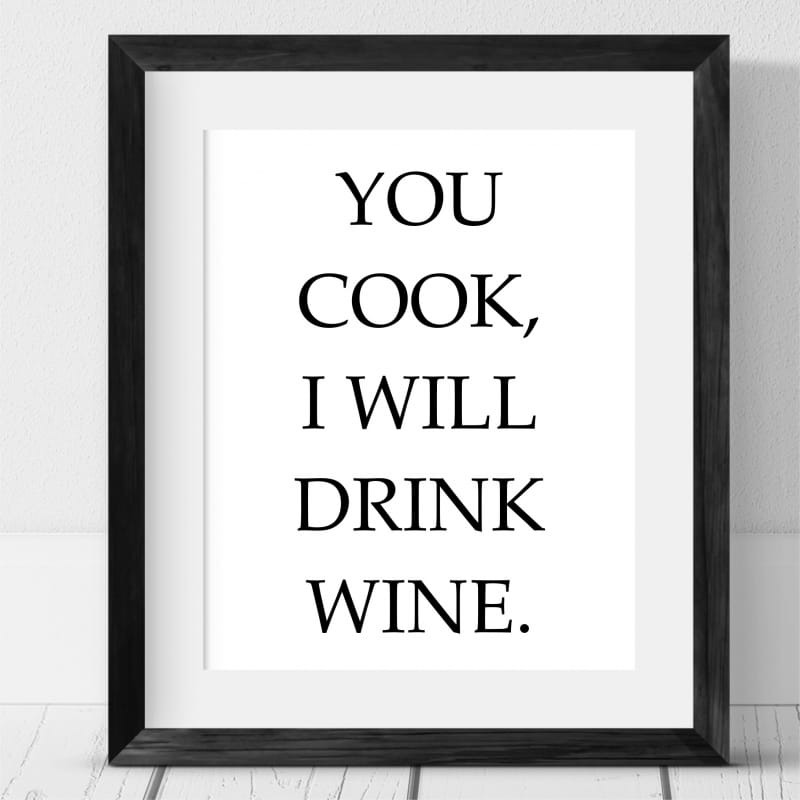 Drink wine