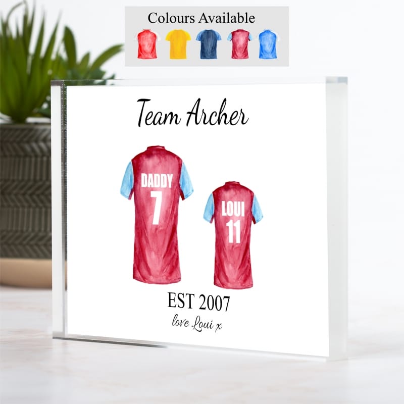 Football Shirt - 2 Team Family 