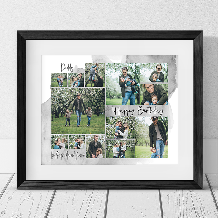 Customized Photo Collage Frame Gift for Birthday -Presto
