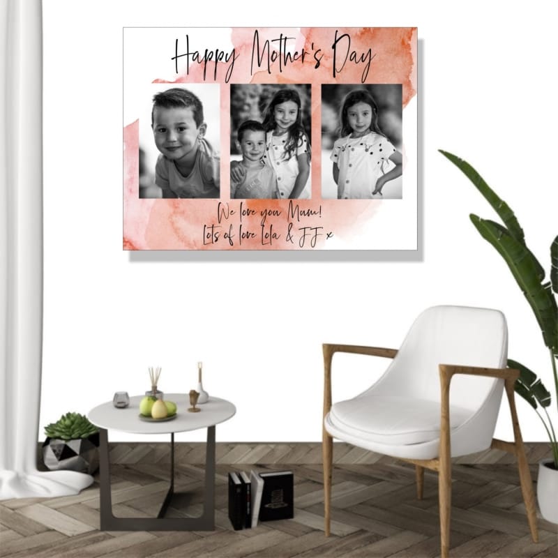 Mother's Day Mum Photo Canvas Collage