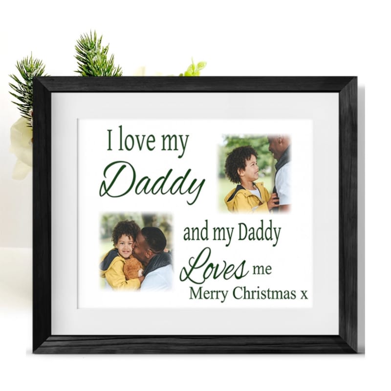Love : Christmas Frame Dad