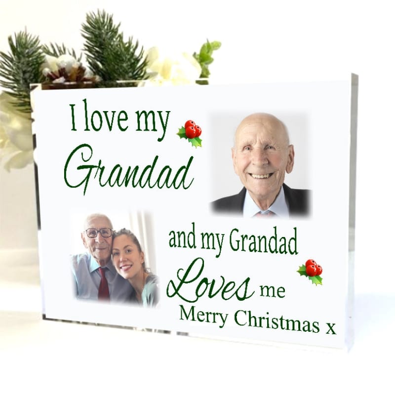 Love : Christmas Block Grandad