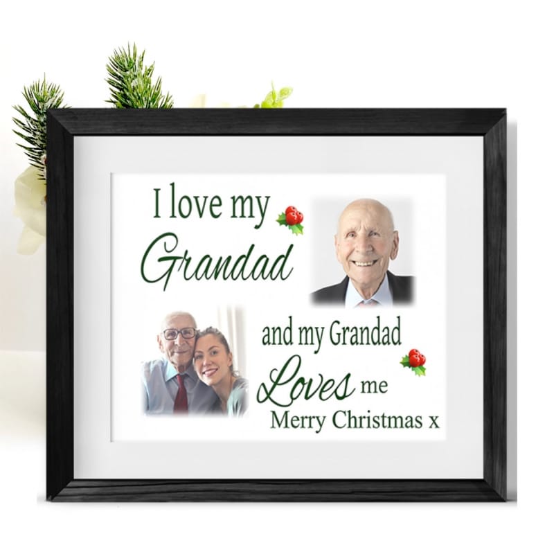 Love : Christmas Frame Grandad