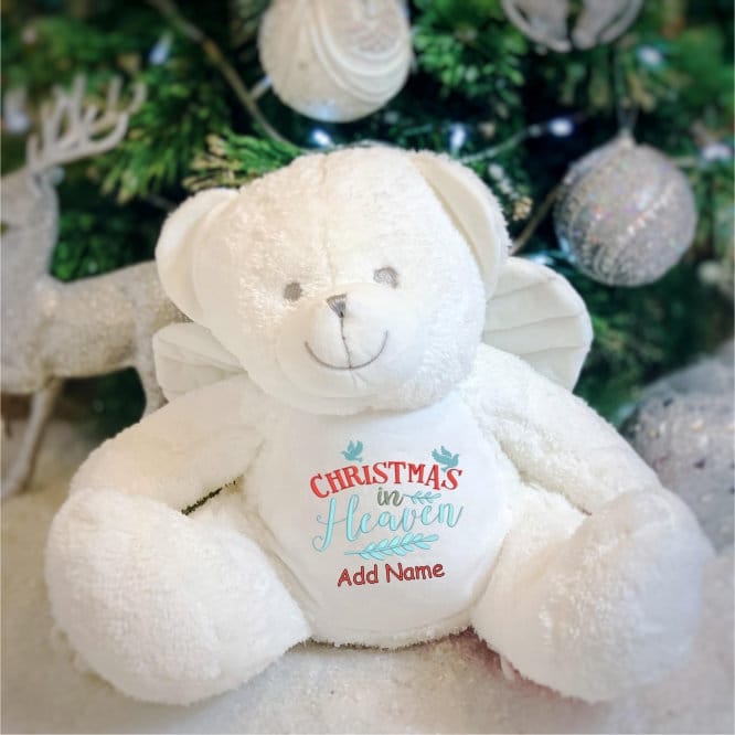 personalised christmas teddy