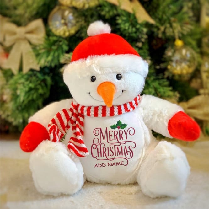 Personalised Christmas Snowman