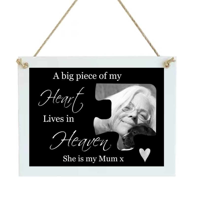 A big piece of my heart : Hanging Sign