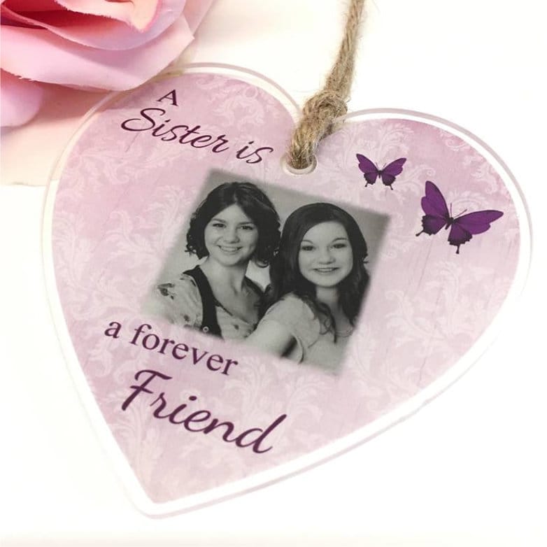 Personalised Acrylic heart - Forever friend