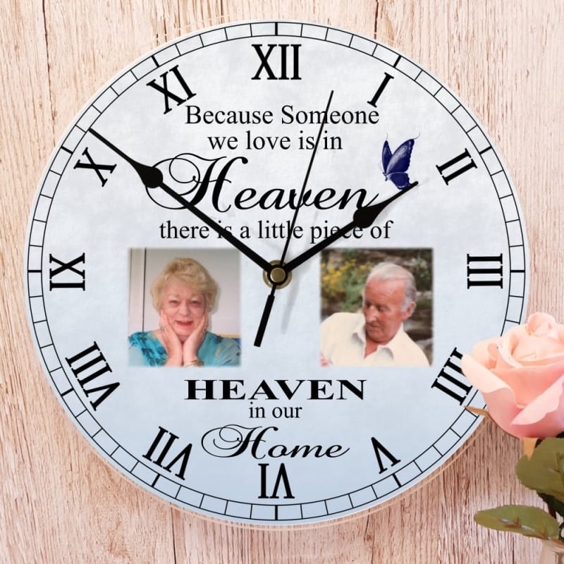 BOGOF Personalised clock - Heaven...