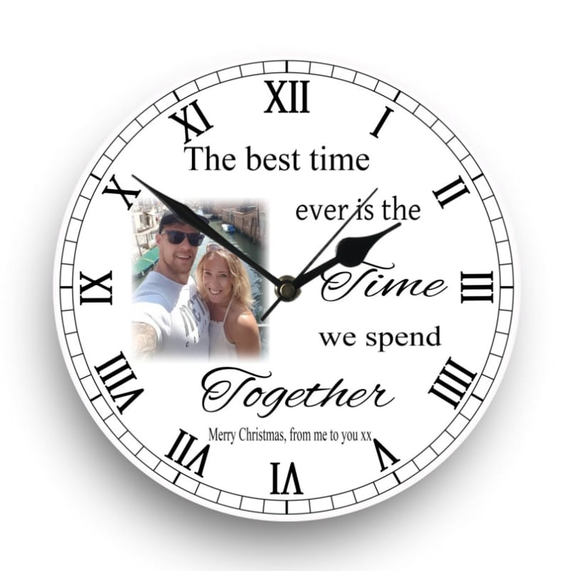 Personalised clock - The best time ever...