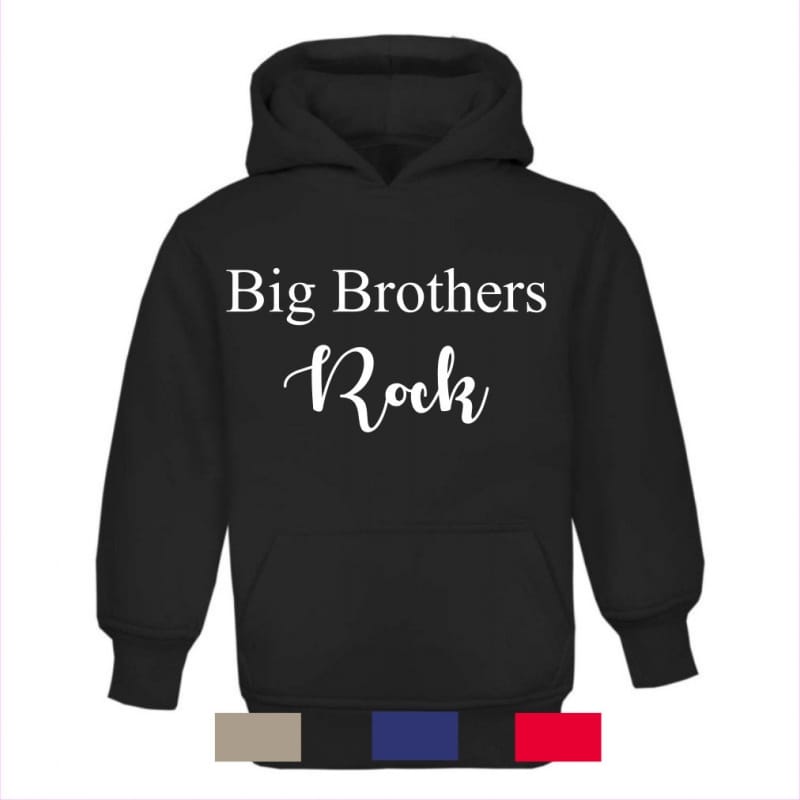 Big brother's rock hoodie