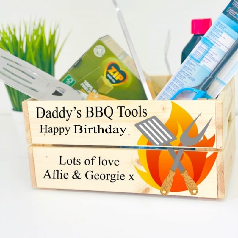 Personalised BBQ Crate