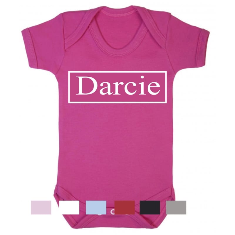 personalised bodysuit