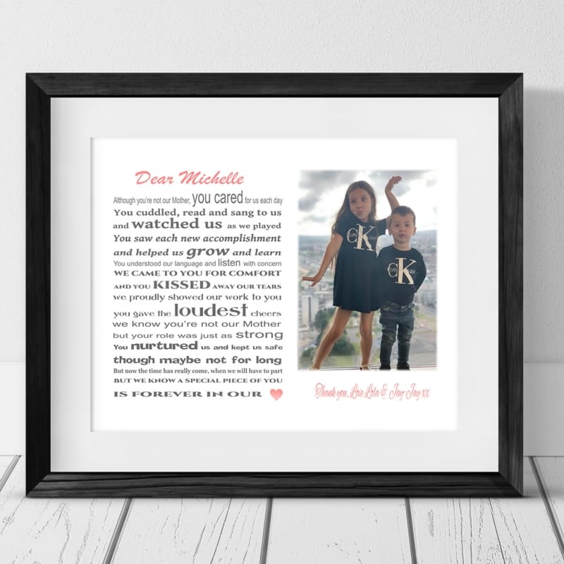 Childminder Personalised Thank You Gift - Plural