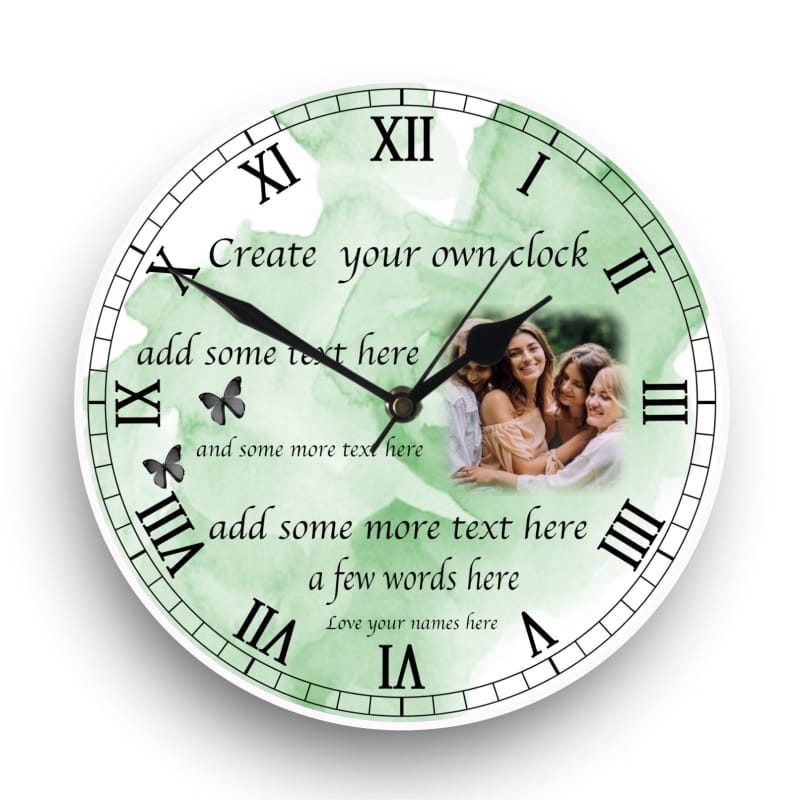 Create your own photo clock